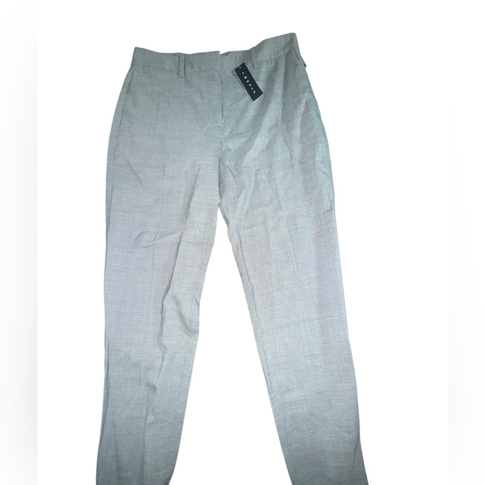 Theory Women's Light Gray Trousers